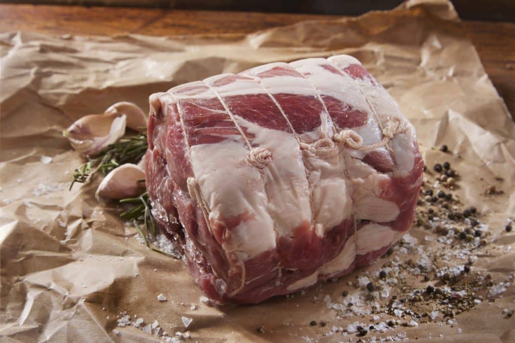 Raw Boneless Pork Shoulder Roast